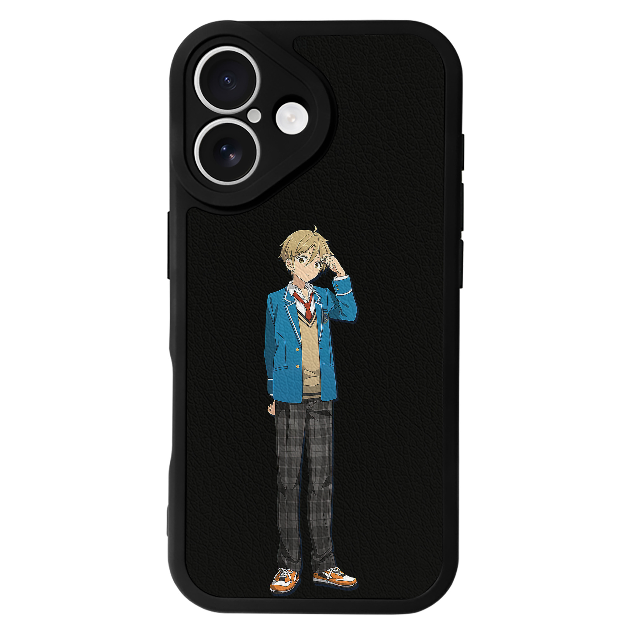 （画像用） あんさんぶるスターズ! Ensemble Stars 【iPhone 16シリーズ対応】シリコンスマホケース（レザー調） 材質：シリコン